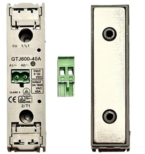 Gtj60-40A-22 Relé De Estado Sólido Inpit 3-32 Vdc Load 24-600 Vac