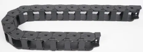 Bridge type cable drag chain, E25x38xR55