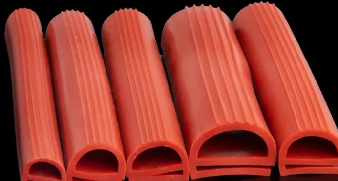 Tira De Sellado De Silicona Roja, Resistente a altas temperaturas 25 x 18 mm, 5 metros