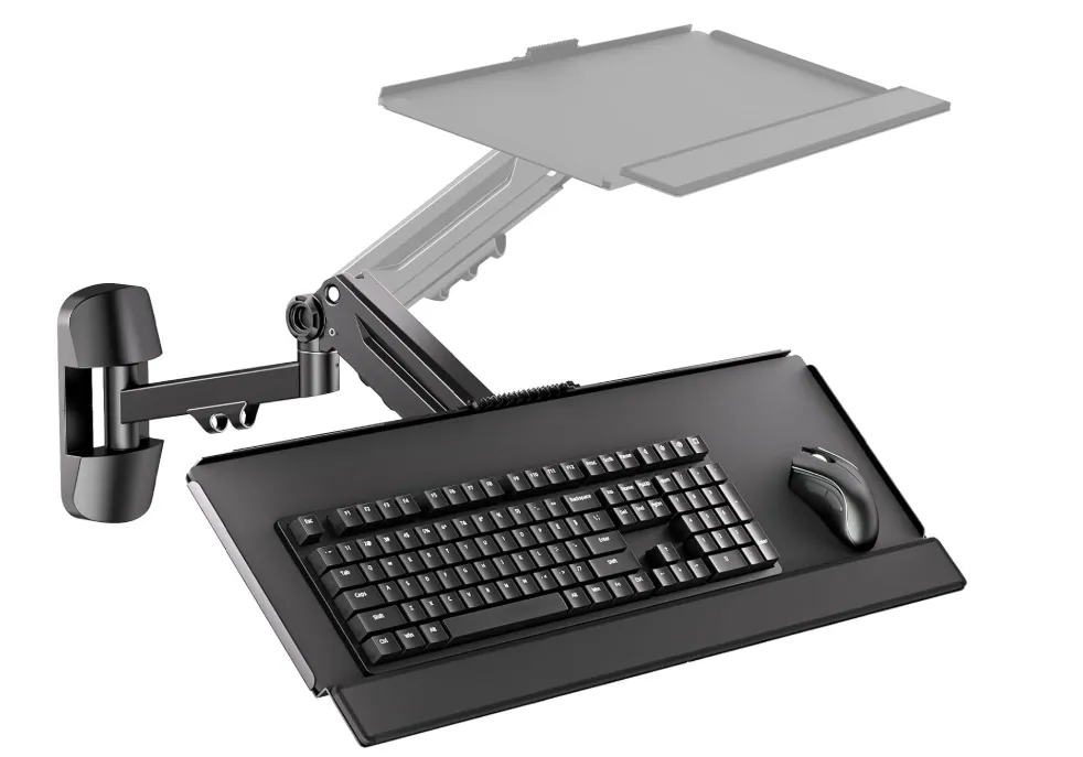 Bandeja De Teclado Putilsen Mount B0FL2CYJ4Y, Para Montaje En Pared, Teclado Y Mouse