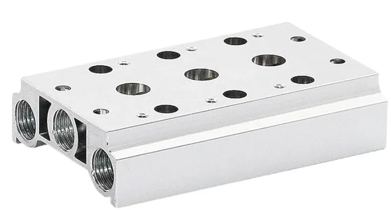 Valvula Solnoide Neumatica Y9S5QZ5, 4V210, Colector De Base De Placa De Valvula Con Accesorios De Aire 200M-5F