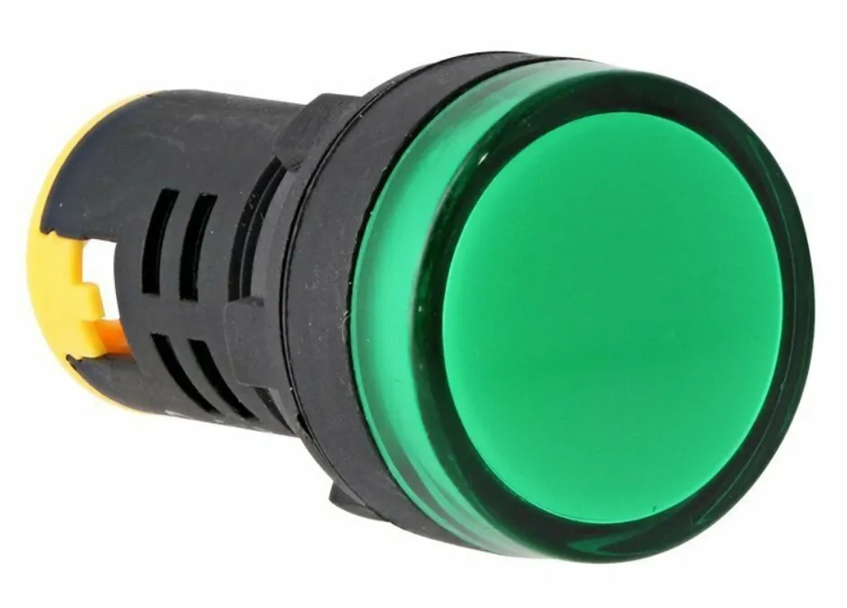 Piloto LED AD16B-16D-G-120V 22 mm 120V | ANDELI (Green) MK Electro