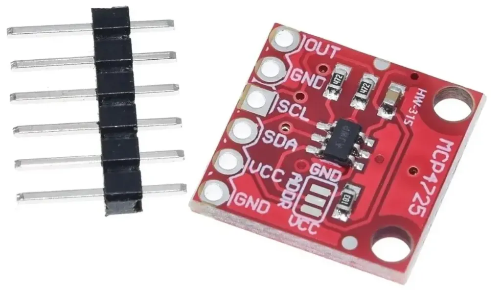 Converidor De Digital A Analogico, MCP4725 I2c Dac