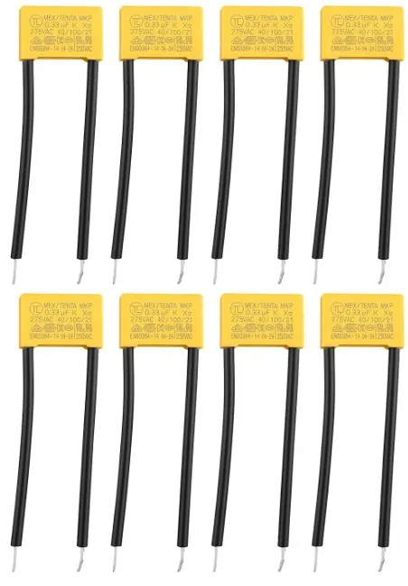 Capacitor de Seguridad X2 de PelIcula 275V 0.33uf (334K)