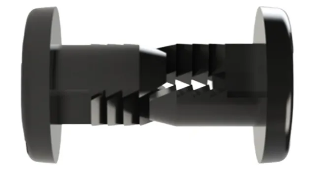 Two-PC Push-In Rivets with Interlocking Shank -  McMaster-Carr