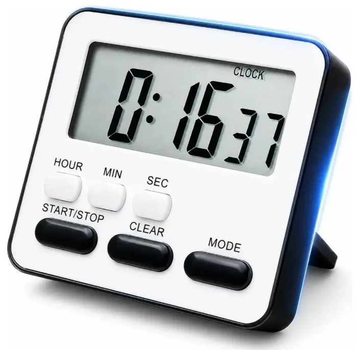 Temporizador Digital Con Soporte Magnético Y Pantalla Led