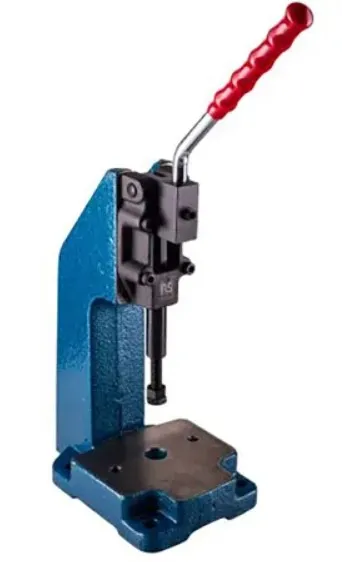 MANUAL MEDIUM-DUTY TOGGLE PRESS 0.6T 600KG 8IN HEIGHT 4IN BASE WIDTH, RS PRO, 254844
