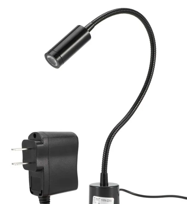 Luz LED, Lámpara de Cuello de Cisne Ajustable con Base Magnética HILITAND 36GK81