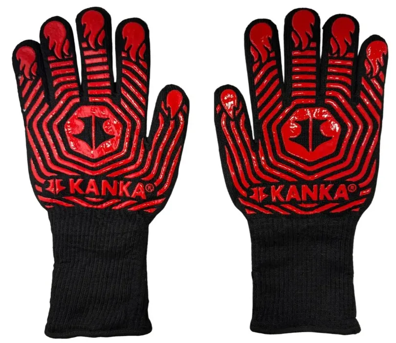 Guantes Para Alta Temperatura Kanka Hasta 800°c Rayas