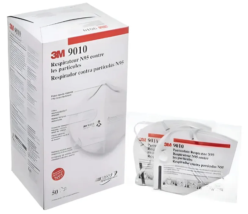 Respirador, 3M 9010, plegable para partículas N95