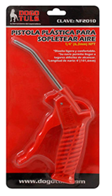 PISTOLA SOPLETEADORA, MARCA/BRAND: DOGO TULS, 1/4 NPT,NF2010