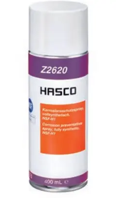 [Z2620/400x1] Corrosion preventative spray, fully synthetic, NSF-H1, Modelo/Model: Z2620/400x1, Marca/Brand: Hasco