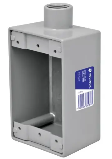 [46985] VOLTECK 1/2" Type FS Aluminum Conduit Body