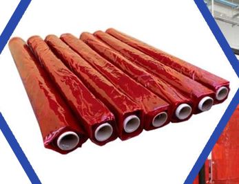 [200225104118]  Cortina traslucido de PVC, Marca/Brand: Aljesca, talla total 1.50 x 25 mts con ojillos niquelados del no.3 en horizontal cada 30 cm  de distancia (parte superior). 