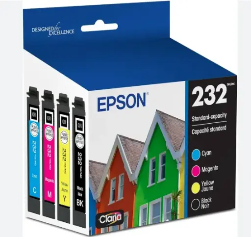 [280525100618]  Tinta genuina pack tinta negra y color, Marca/Brand: Epson T232 Claria