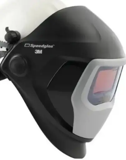 [9100] Careta para soldar, 3M, Speedglas9100, lentes auto-oscurecente, visor claro abatible
