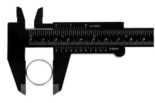 [X0022W37OL] Vernier black plastic