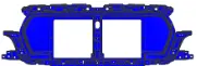 Mold for grille structure support