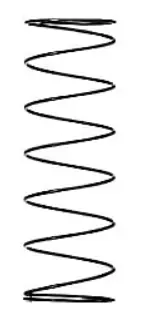 [021025092301] Resorte para guías de bolas, Marca Misumi, Modelo SWP32-110  