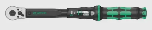 [075621] Torque Wrench 20-100 Nm Reversible Ratchet 1/2" Drive, Wera 075621