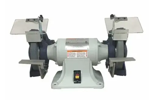 [2LKR9] BENCH GRINDER, FOR 8 IN MAX WHEEL DIAMETER, FOR 1 IN MAX WHEEL THICK, 36/60 GRIT, DAYTON, 2LKR9