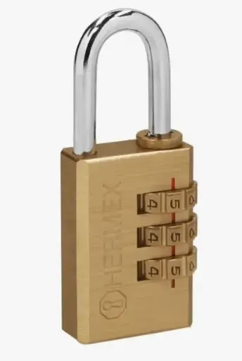 [CL-28C0901261] Candado De Latón 28mm De Combinación Hermex