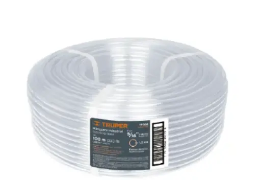 [MAN-1/4l120126] Manguera Industrial Marca Truper 1/4", 100 m, MAN-1/4l.