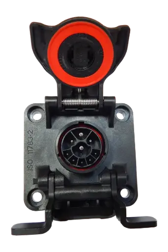 [151234] Socket ISOBUS (IBBC) 150 Active, ISO 11783-2, Marca Erich Jaeger, Modelo 151234, 9 Pines 12V