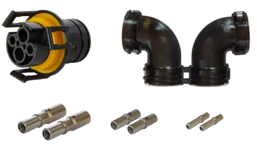 [251266] Kit Conector ISOBUS (IBRC), ISO 11783-2, Marca Erich Jaeger, Modelo 251266, 4 Pines 12V 