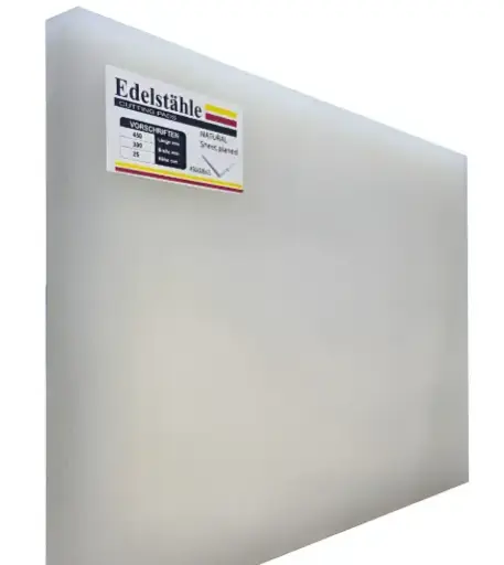 [EN-400 45X30X2.5] Pasta Nylamid, Marca Edelstähle,45x 30 Cms - 1 Pulgada Grosor, Cortar Suajar.