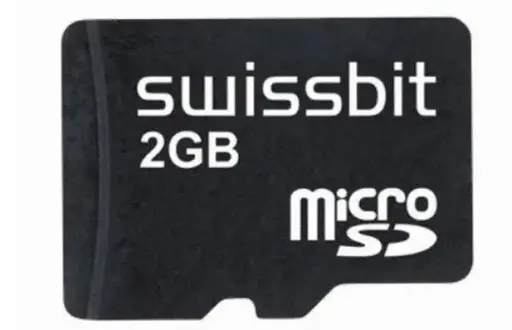 [SFSD2048N1BN1WI] Tarjeta de memoria Industrial microSD Card, S-250u, 2 GB, SLC Flash, -40 C to +85 C.