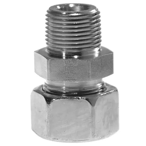 [GE08S3/8] Conector recto, GE08S3/8 NPT, CF, Parker