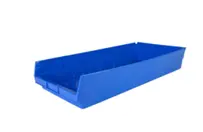 [120220260146]  Gaveta No. 13 Azul: Gaveta de plástico fabricada en polietileno de alta densidad virgen (HDPE). Capacidad de Carga: 20 Kgs. Color: Azul. Medidas: Largo: 59.5 cm. Ancho: 28.0 cm. Alto: 10.5 cm.