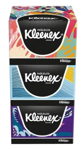 [250220260533] Pañuelos Kleenex Boutique, Pack x3 Cajas, 70u c/u.