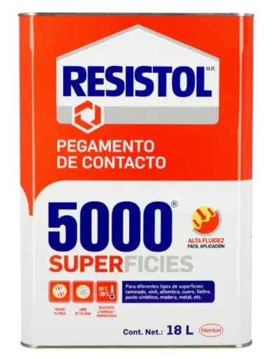 [020320260410] Resistol 5000 Superficies, 18 litros.
