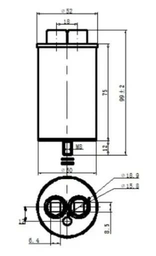 [QE62T124C2011] Capacitor, QZY, QE62T124C2011