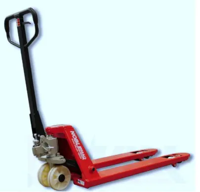 [NBQ30E]  patin hidraulico industrial de 3 toneladas 520*1220 mm ruedas de nylon 