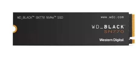 [WDS100T3X0E1TB] Interno Western Digital WD Black SN770 WDS100T3X0E 1 TB 1TB negro
