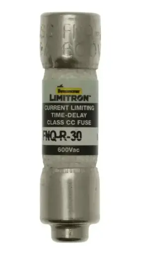 [090320261253] Fusible Fibra Eaton Bussmann, Clase Cc Delay 30 Amp  FNQ-R-30