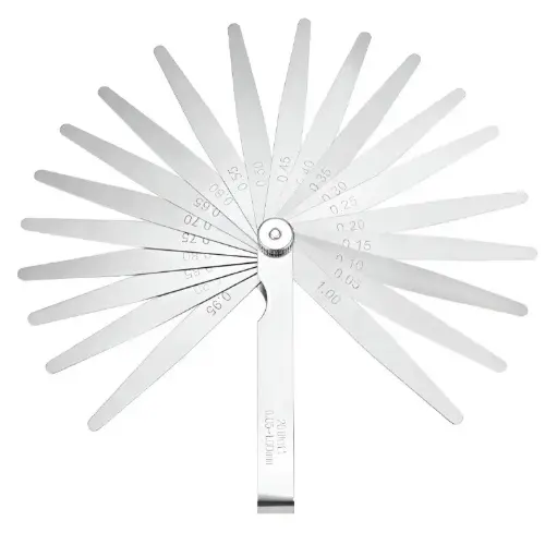 [20-051] Calibrador de Lainas, Tools, 20-051, 20 Hojas de 0.05 - 1.00mm x Largo de cada Hoja de 100mm