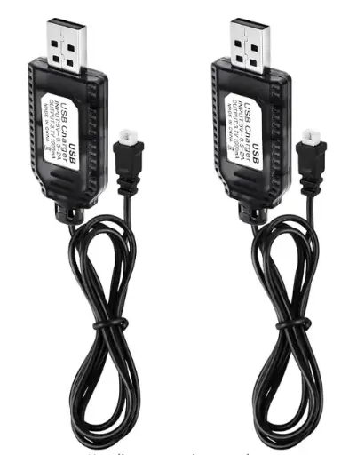 [B0FFN1QHP8]  cables de cargador usb de batería meshnology 3,7 volts, cargador de suministro de dispositivo 