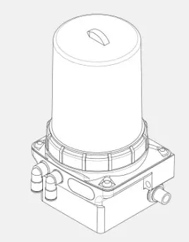 [080426135501] Automatic lubrication system FlexxPump4 N412A Güdel H1