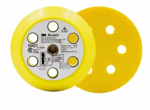 [20427] KIT DE RESPALDO PARA DISCO ABRASIVO DE LIJADO LIMPIO 3M™, 20427, 3 IN, 5 KITS POR EMPAQUE, 3 IN X 1/2 IN X 5/16, KIT 20427