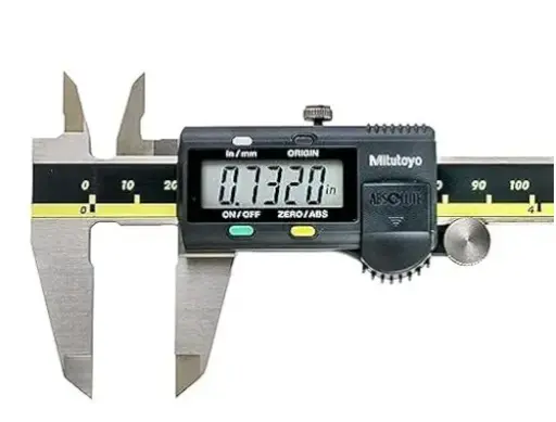 [500-164-30] 8"/200mm Digital Caliper with Carbide-Tipped Inside and Outside Jaws