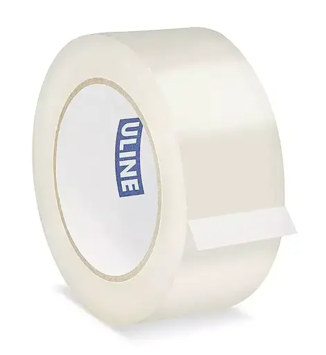 [S-423] Uline Industrial Tape - 2 Mil, 2" x 110 yds, Clear